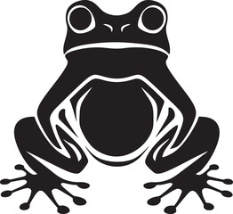 ToadTrek Froggy Vector Icon LeapLife Dynamic Frog Emblem