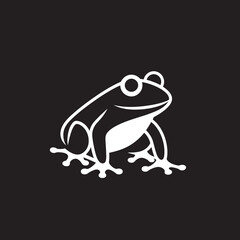 ToadTrove Frog Vector Icon LeapLife Dynamic Frog Emblem