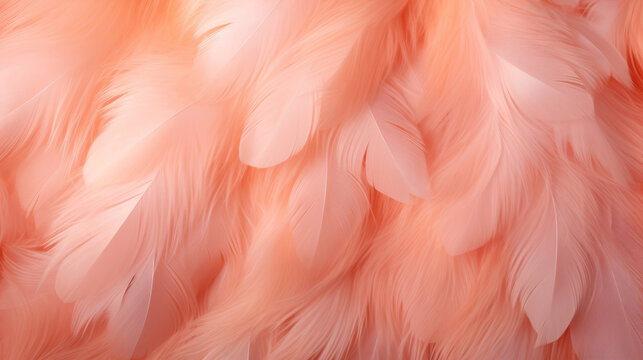 Coral Pink Feather On White Background Stock Photo - Download Image Now -  Feather, Pink Color, Cut Out - iStock