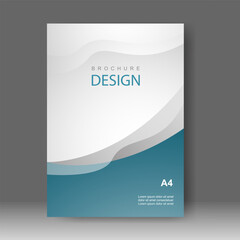 Book cover design abstract modern style. for Brochure template, Poster, Annual report, catalog, Simple Flyer promotion, magazine. Vector illustration
