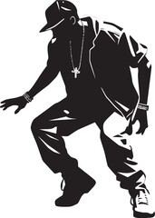 GrooveMaster Stylish Symbol UrbanSwag Hip Hop Icon Emblem