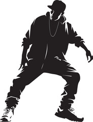 GrooveMaster Stylish Symbol UrbanSwag Hip Hop Icon Emblem