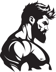 MuscleGuardian Power Icon BattlePhysique Fighter Logo