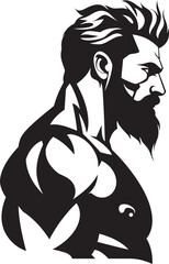 MuscleWarrior Power Symbol MightyGuard Warrior Emblem