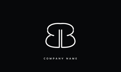 BB, BB Abstract Letters Logo Monogram