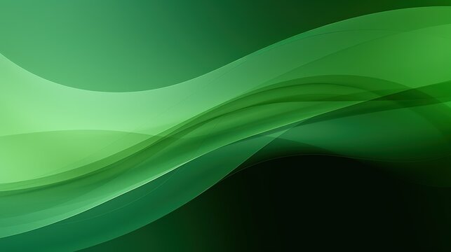 Abstract modern green wavy texture background design. AI generated image