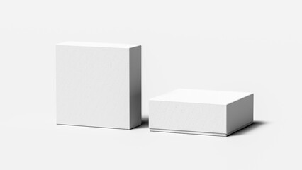 Box package_white_mock up