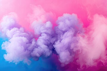 Abstract background colourful mist. Generative AI