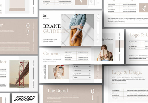 Brand Guideline Presentation Template