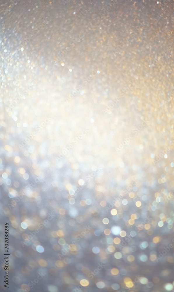 Poster christmas sparkle: shimmering abstract light bokeh background with glittering blurred effect