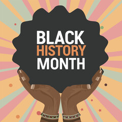 Black History Month social media post design Layouts.
