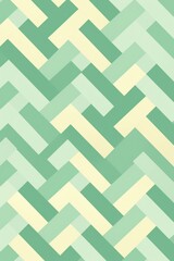 Green repeated soft pastel color vector art geometric pattern