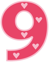 valentine's day letter number 9 nine