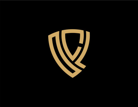 OCL creative letter logo design vector icon illustration