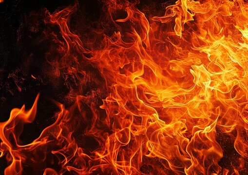 fire flames background