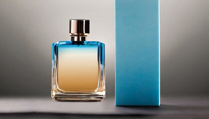 Effortless Chic: Minimalist Isolated Perfume Bottle Design