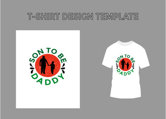 Typography T-Shirt design template