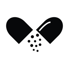 medicine capsule icon
