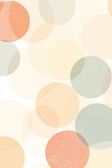 Ivory repeated soft pastel color vector art circle pattern