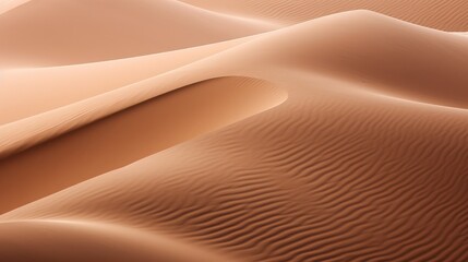 Desert view of dune waves photo wallpaper