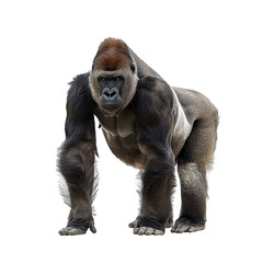 Fototapeta premium gorilla isolated