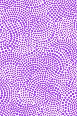 Lilac repeated circle pattern 
