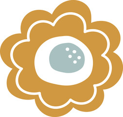 Abstract Flower Head