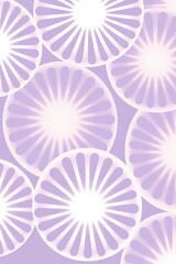 Fototapeta na wymiar Lilac repeated soft pastel color vector art circle pattern 