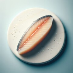 salmon on a plate