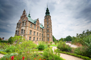 Fototapeta na wymiar Rosenborg Castle, Copenhagen, Denmark