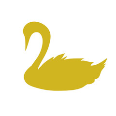 Swan Icon Vector