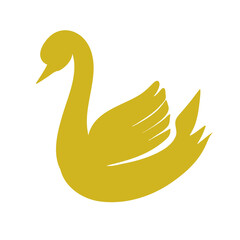 Swan Icon Vector