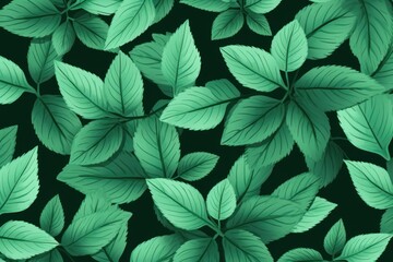 Mint repeated pattern 