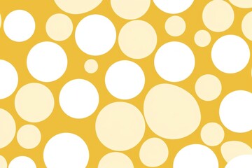 Mustard repeated soft pastel color vector art circle pattern 