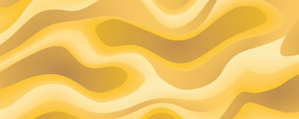 Mustard repeated soft pastel color vector art line pattern 