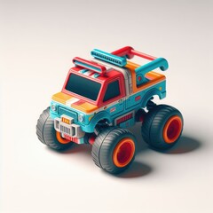 colorful toy car