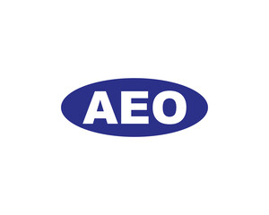 AEO LOGO DESIGN VECTOR TEMPLATE