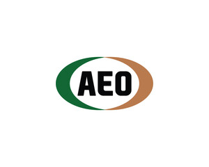 AEO LOGO DESIGN VECTOR TEMPLATE