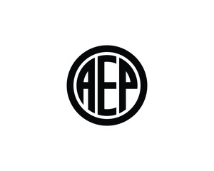 AEP LOGO DESIGN VECTOR TEMPLATE