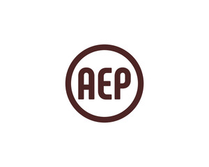AEP LOGO DESIGN VECTOR TEMPLATE