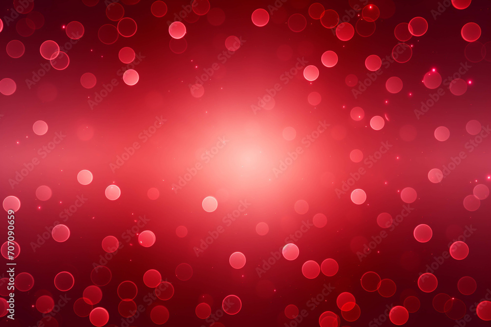 Poster red circle pattern background image.