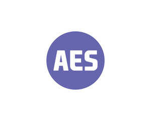 AES LOGO DESIGN VECTOR TEMPLATE