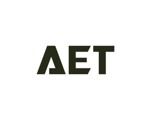 AET LOGO DESIGN VECTOR TEMPLATE