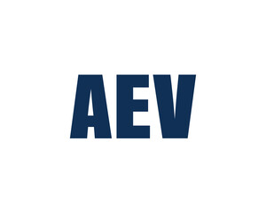 AEV LOGO DESIGN VECTOR TEMPLATE