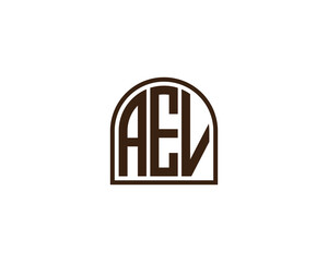 AEV LOGO DESIGN VECTOR TEMPLATE