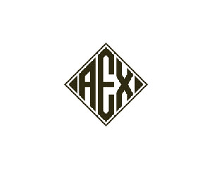 AEX LOGO DESIGN VECTOR TEMPLATE