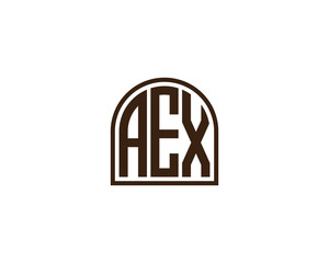AEX LOGO DESIGN VECTOR TEMPLATE