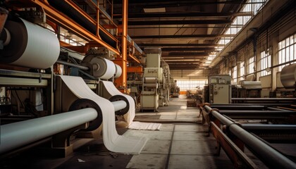 A Factory Filled With Numerous Machines for Manufacturing