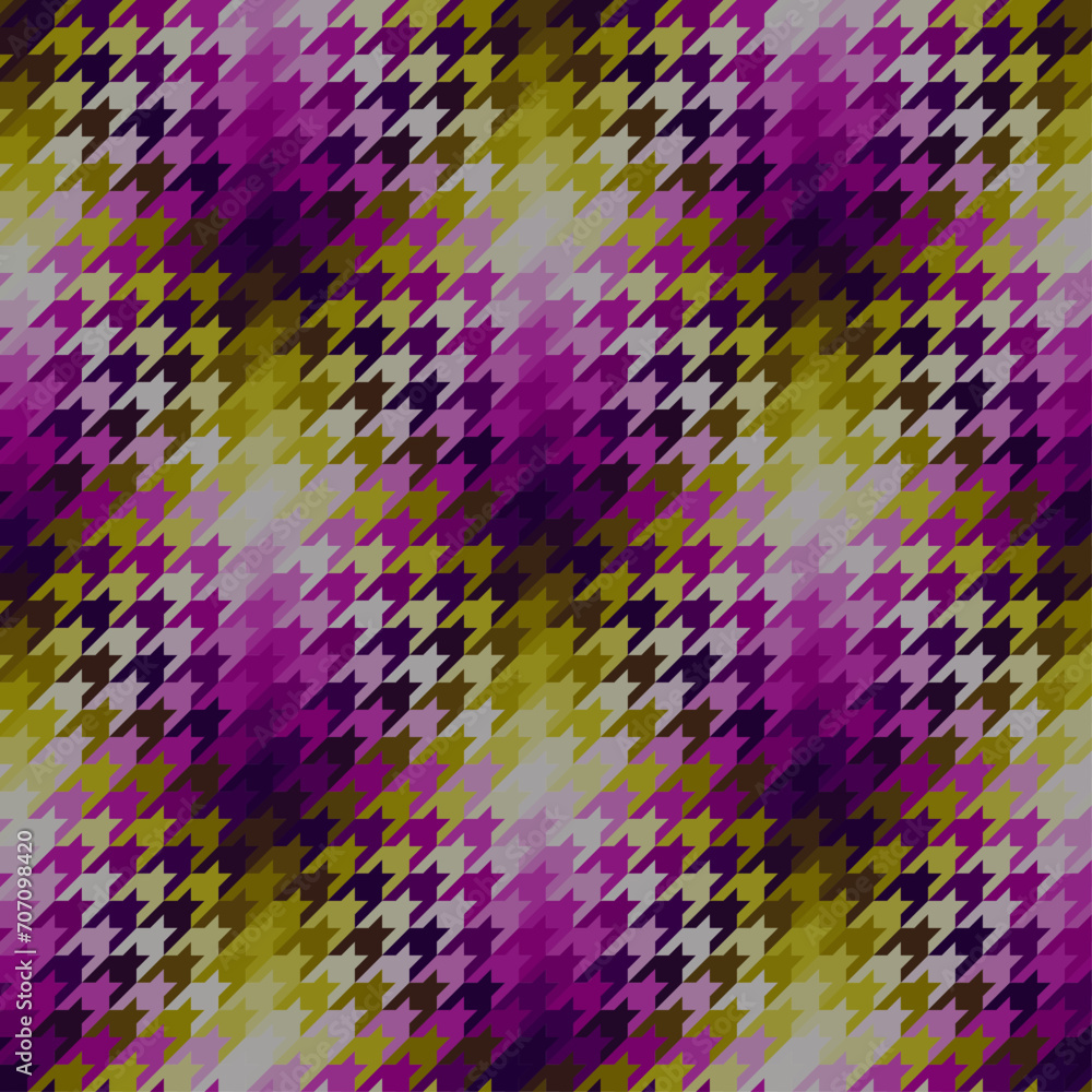 Poster Diagonal plaid pattern. Moire overlapping effect. Vector seamless image.