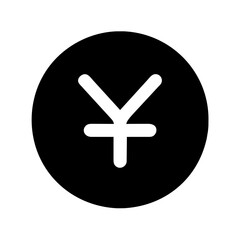 Obraz premium yuan sign icon